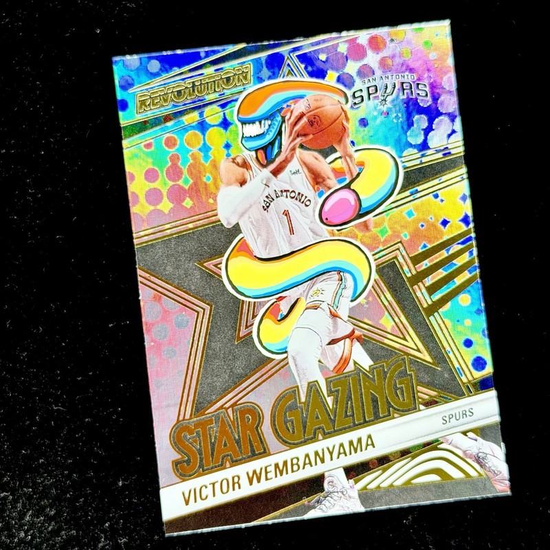 1/1 VICTOR WEMBANYAMA 🔥 STAR GAZING ALIEN PRIZM SSP 🔥 PENINI: ONE OF ONE ART view 2