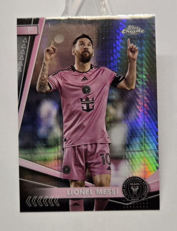 2024 Topps Chrome MLS Lionel Messi Hyper Prizm Refractor SP