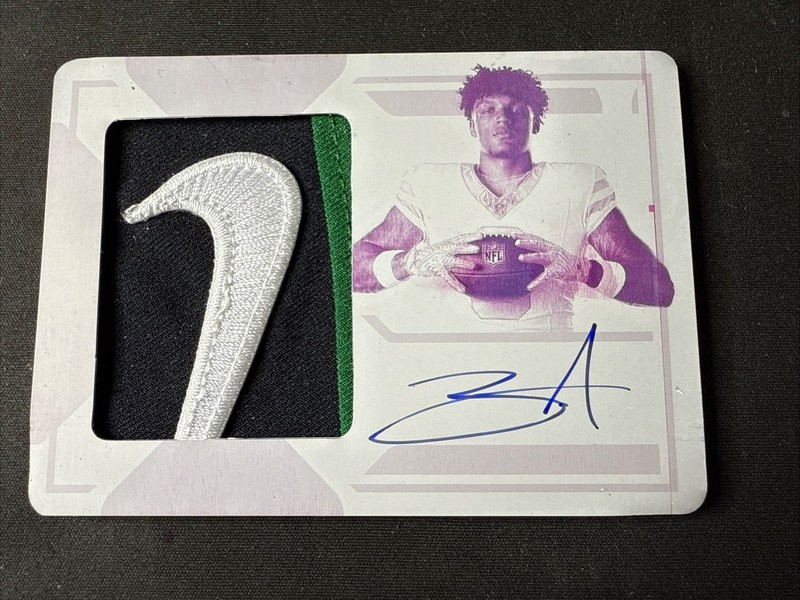 Braelon Allen 2024 Panini National Treasures Rookie Nike Patch Auto 1/1 #RMS-BAN