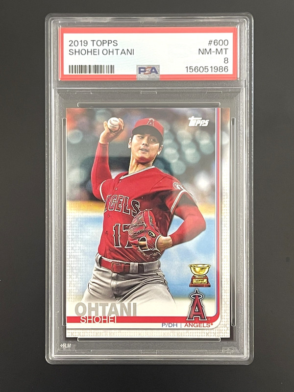 2019 Topps Shohei Ohtani #600 Rookie Cup PSA 8 NM-MT🔥
