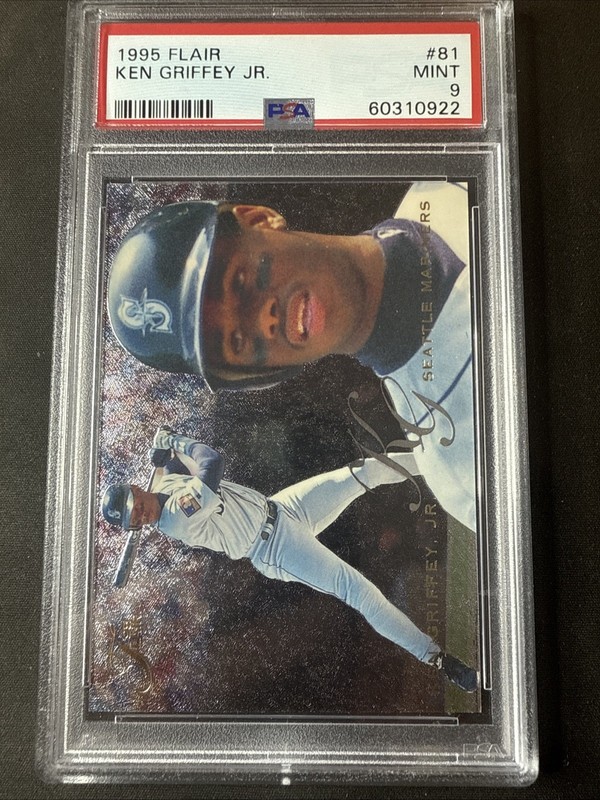 1995 Flair Ken Griffey Jr #81 PSA 9 Mint