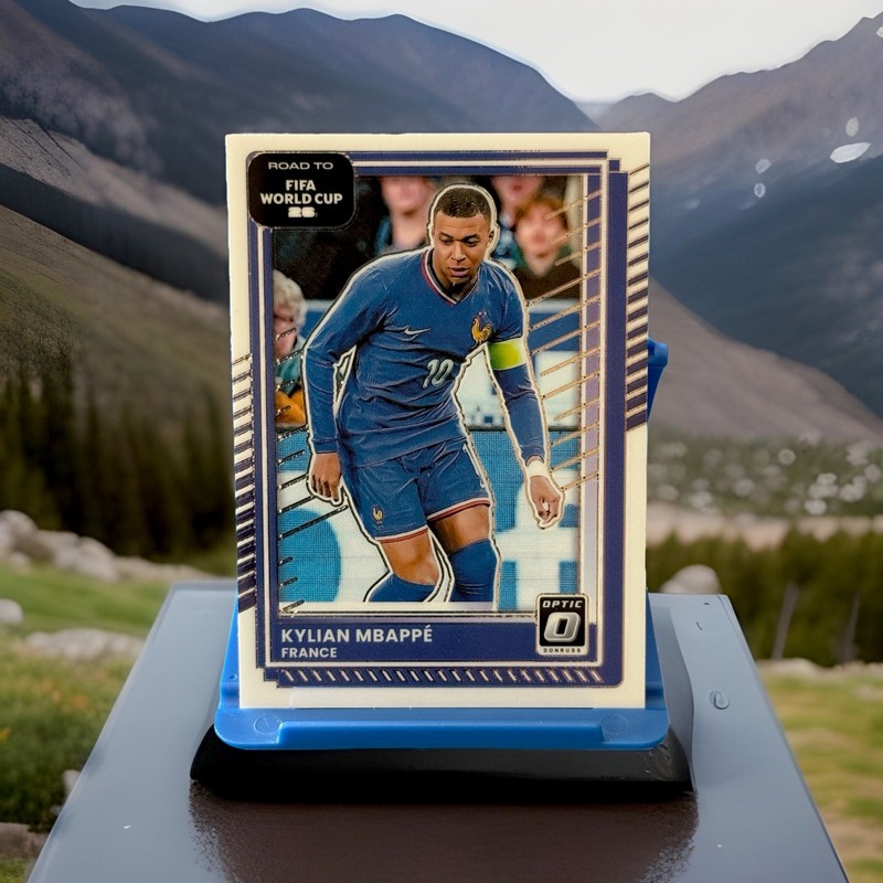 Kylian Mbappe 2025-26 Panini Donruss Road To FIFA World Cup #145 France Optic