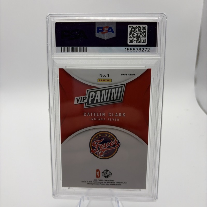 2025 Panini National Convention Vip Gold Pack - Caitlin Clark #1 PSA 10. view 2