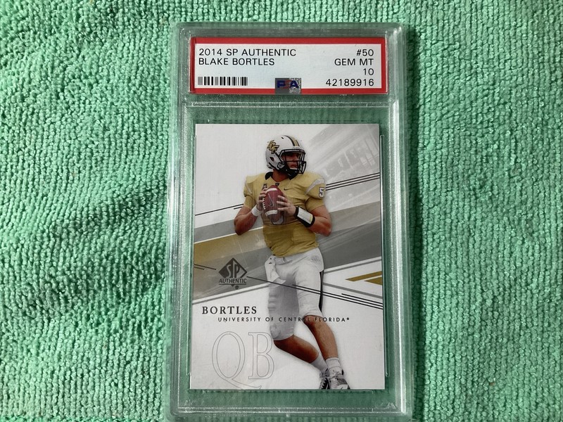 2014 SP Authentic BLAKE BORTLES   RC PSA 10  Gem Mint!