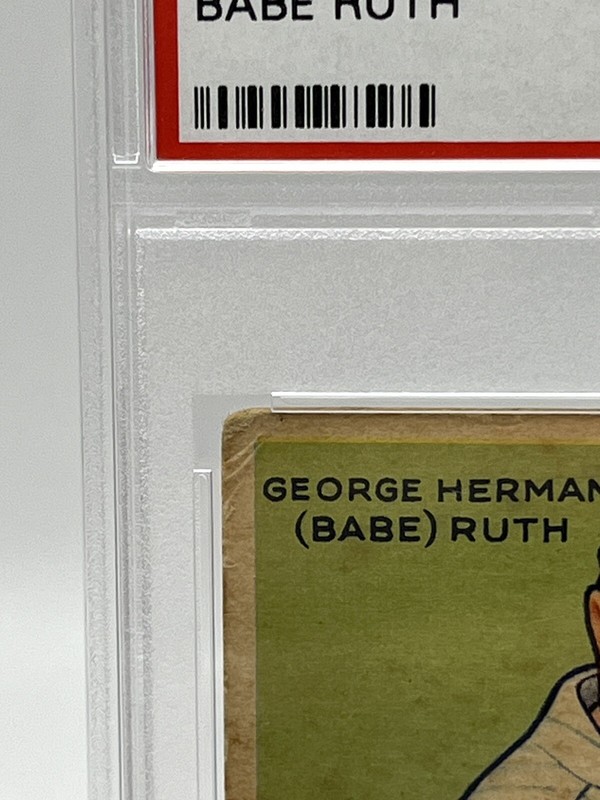 1933 Goudey #181 Babe Ruth - PSA 1.5 Fair HOF Yankees view 2