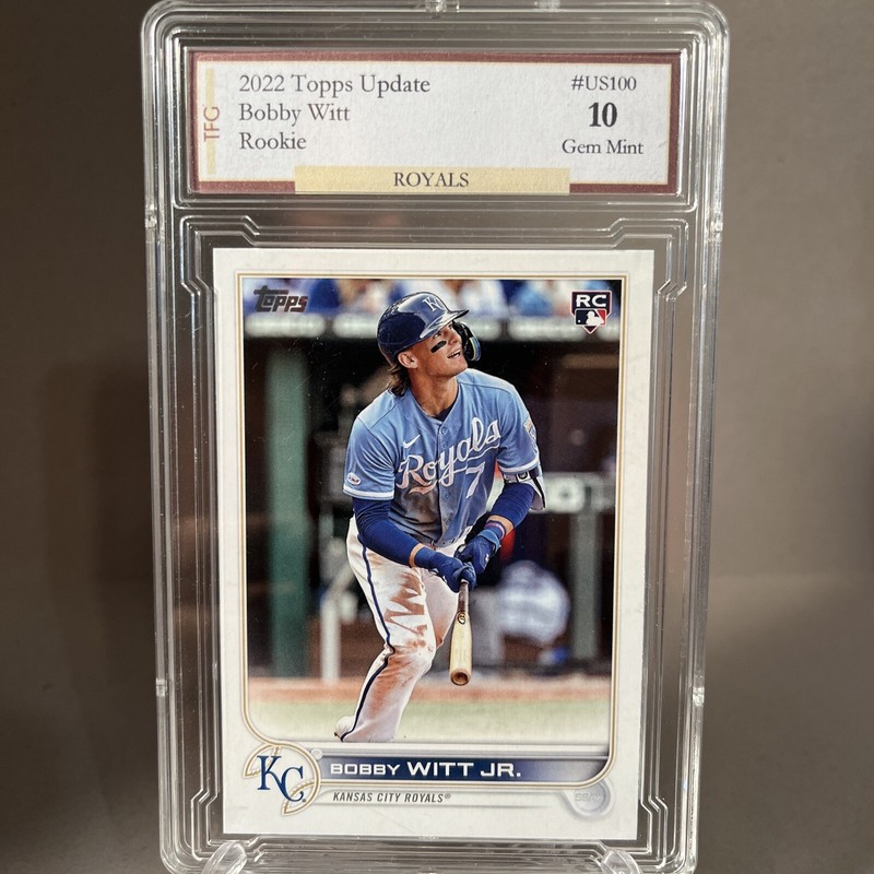 2022 Topps Update Bobby Witt Rookie #US100 GEM MINT 10