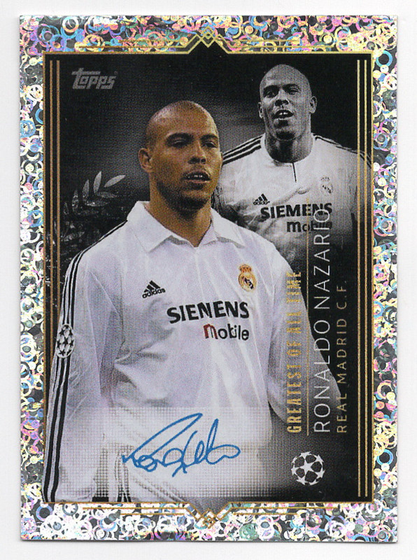 #738 Ronaldo Nazário Topps UEFA Champions League 2023-2024 Sticker