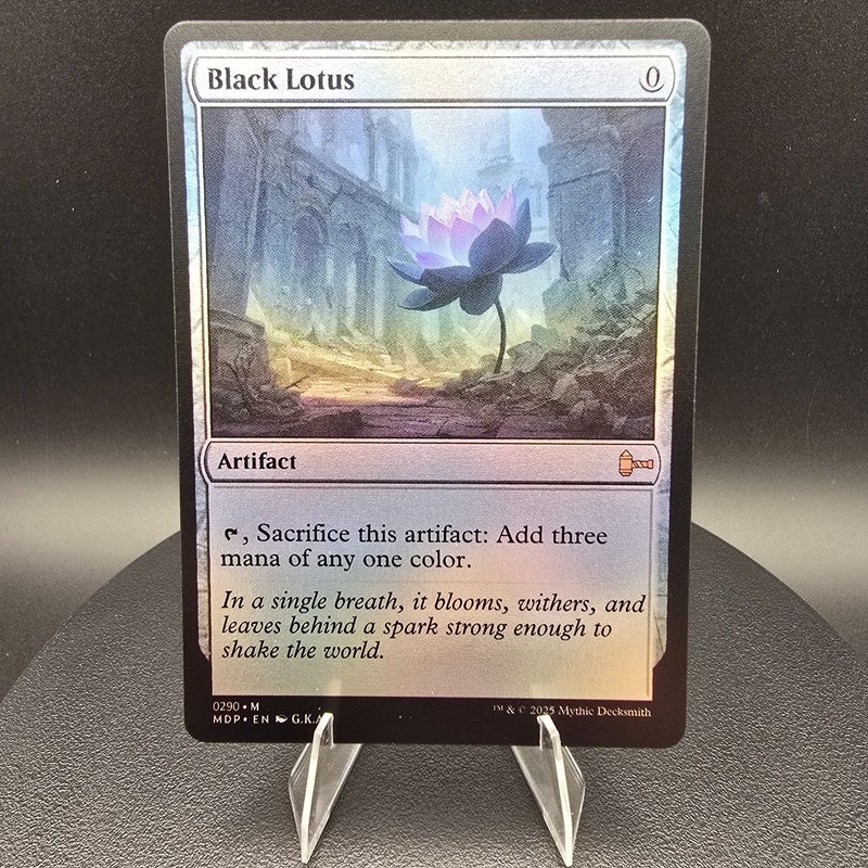 FOIL - Black Lotus - Custom Magic: The Gathering Card - High-Quality view 2