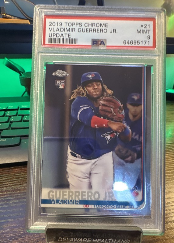 2019 Topps Chrome Update Series Vladimir Guerrero Jr. #21 (RC) PSA 9