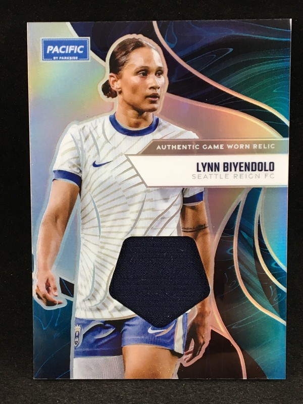 Lynn Biyendolo 2025 Parkside NWSL Pacific GAME USED MATCH WORN Jersey Relic D