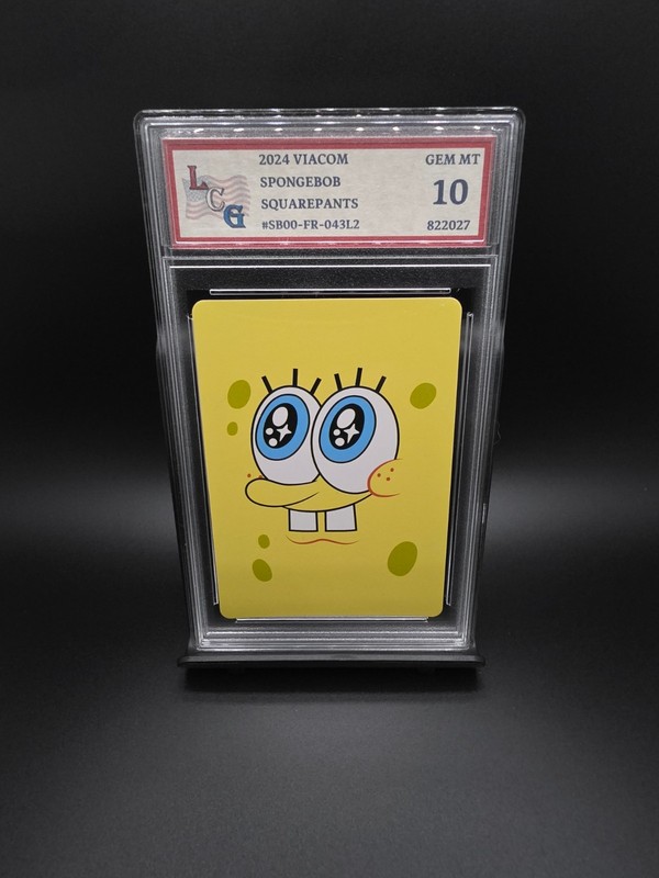 Spongebob #SB00-FR-043L2 (2024) SquarePants - Graded 10 [ACEO] GEM-MT