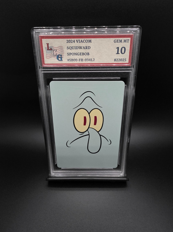 Squidward #SB00-FR-034L2 (2024) Spongebob - Graded 10 [ACEO] GEM-MT