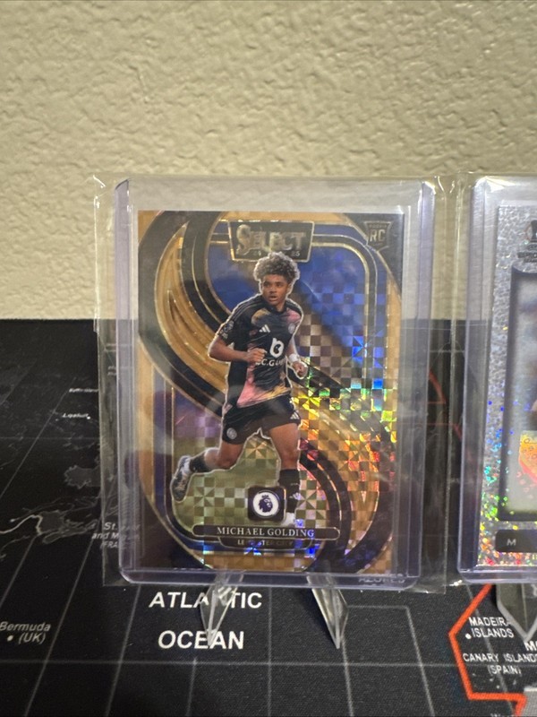 Soccer Numbered/Auto Lot of Leicester City view 2
