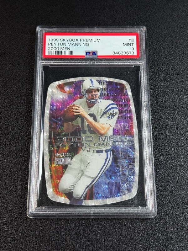 PEYTON MANNING PSA 9 1999 SKYBOX PREMIUM #8 2000 MEN 46/100 COLTS