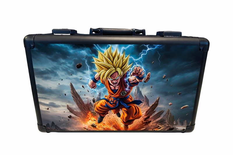 Dragon Ball Z Graded Card Case Box PSA/BGS Slabs Storage  TSA Locks 4 Row A