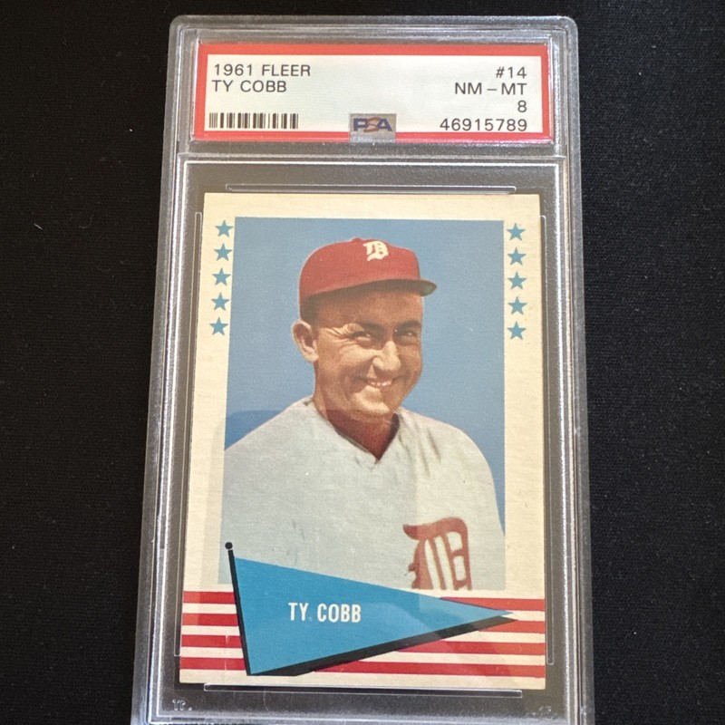 1961 Fleer Baseball Greats - Ty Cobb #14