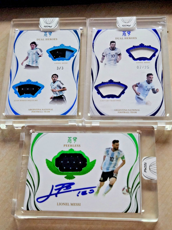 2022 Peerless Patch Autograph Lionel Messi Emerald SSP Rare ON CARD Auto MINT 💥