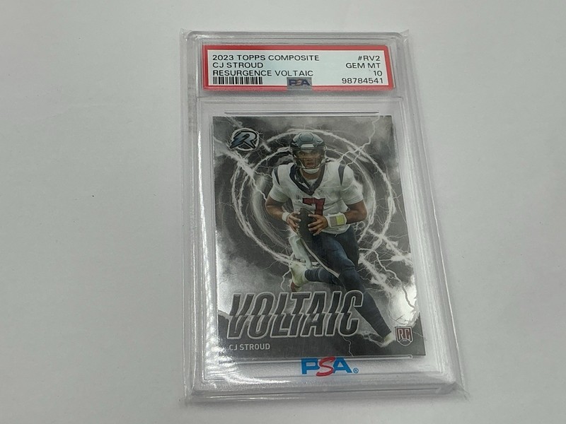 2023 Topps Composite C.J. Stroud Resurgence Voltaic PSA 10