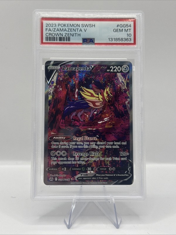 Zamazenta V Crown Zenith PSA Ten Hot Pack! 1:50 Odds To Get The Card! Buy Soon🔥