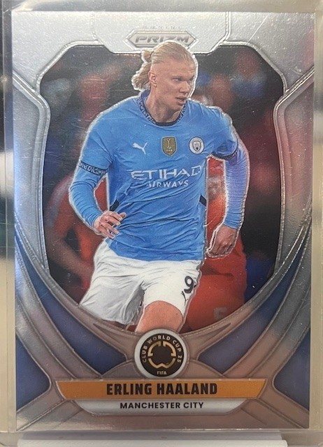 2025 Panini Prizm FIFA Club World Cup Erling Haaland Silver #136 Man City