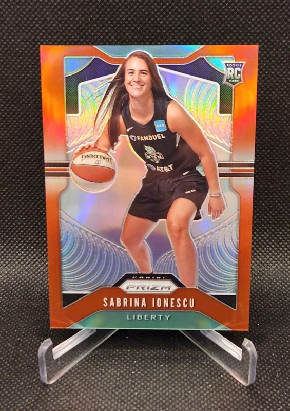 2020 Panini Prizm WNBA Sabrina Ionescu Red Prizm /275 RC #89 NY Liberty Rookie
