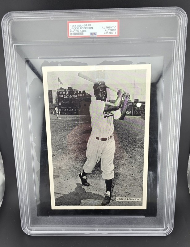 1954 ALL-STAR PHOTO PACK JACKIE ROBINSON PSA AUTHENTIC RARE DODGERS 