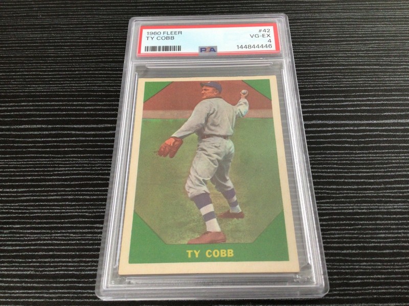 1960 Fleer Ty Cobb #42  PSA 4