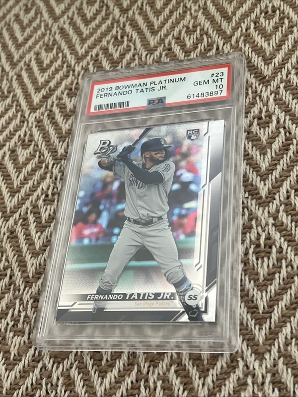 2019 Bowman Platinum Fernando Tatis, Jr. PSA 10