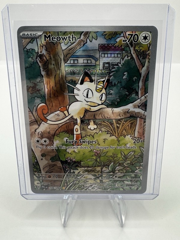 Meowth Holo Phantasmal Flames Hot Pack! 1:20 Odds To Get The Card! Read Desc.🔥