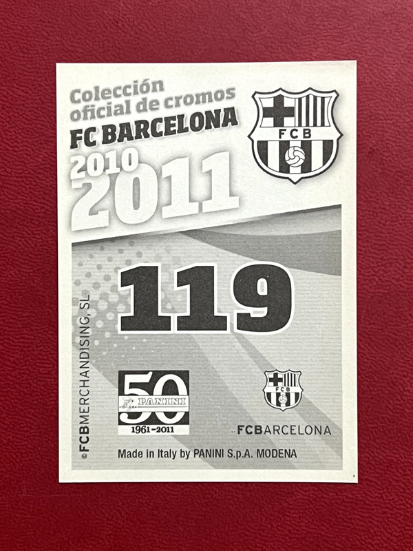 LIONEL MESSI Auto 2010-11 Autografo Panini FC Barcelona #119 GOAT Pack Fresh!!!! view 2