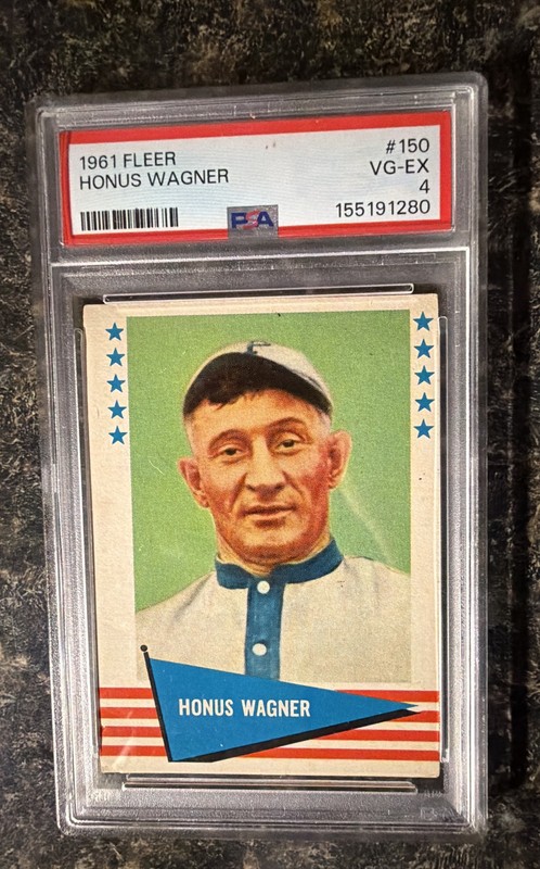 1961 Fleer Baseball Greats - Honus Wagner #150