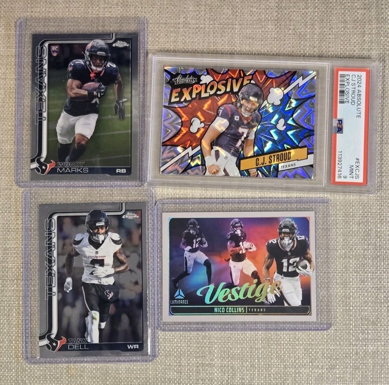 2024 Panini Absolute Explosive C.J. Stroud Houston Texans PSA 9