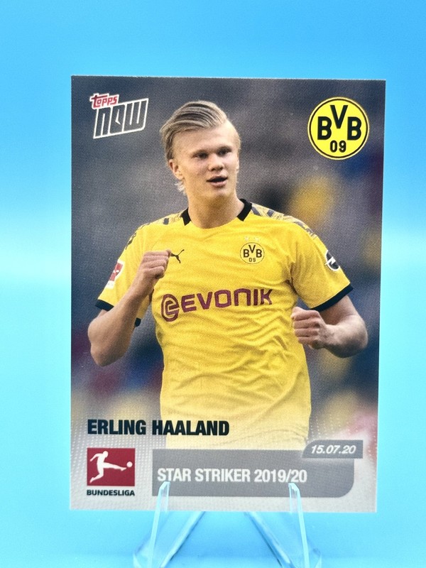 2019-20 Topps Now Bundesliga English #195 Erling Haaland