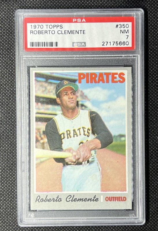 1970 Topps Roberto Clemente #350 PSA 7