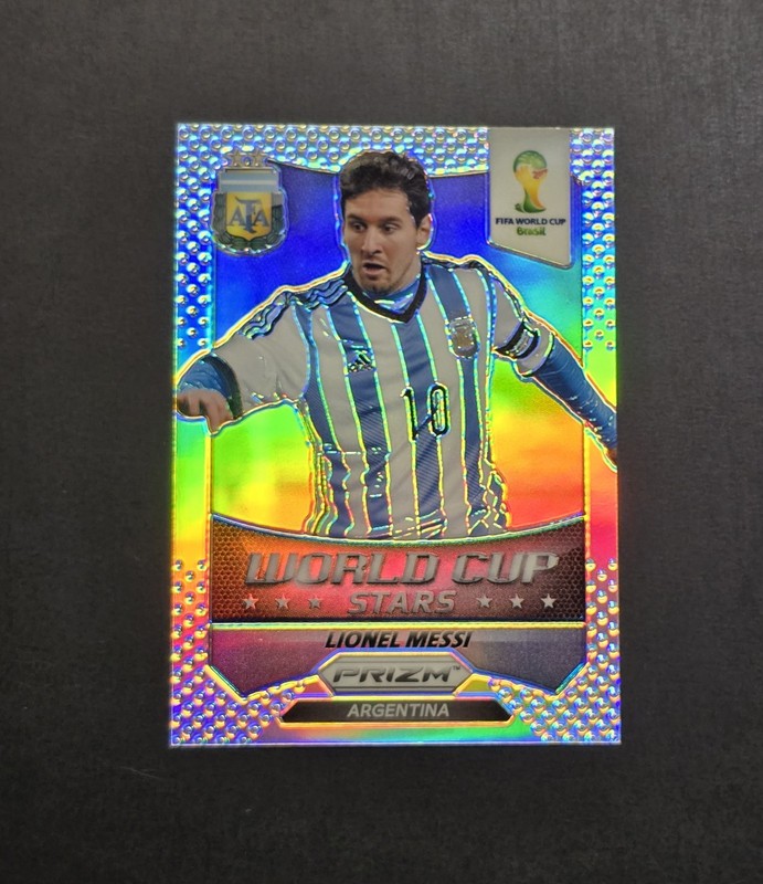 2014 Panini Prizm World Cup - Stars Lionel Messi #1 Silver Prizm