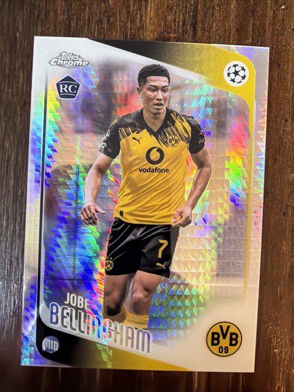 2025-26 Topps Chrome UEFA Jobe Bellingham Prizm Refractor