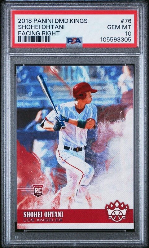 2018 Panini DMD Kings Shohei Ohtani Facing Right Rookie PSA 10 Angels GEM MINT🔥