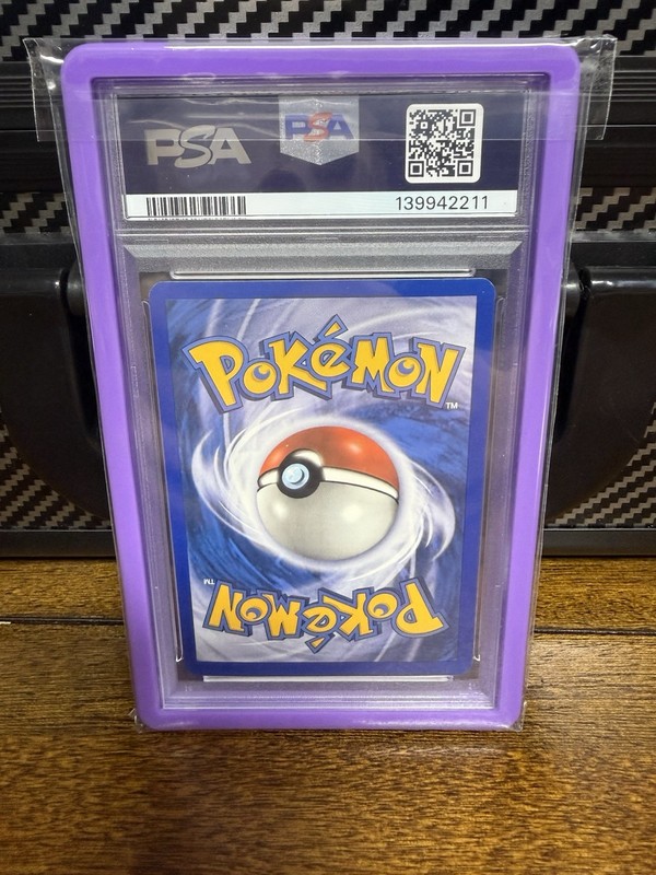 2006 Pokemon Gold Star Ex Crystal Guardians #99 Alakazam Holo PSA 8 NM-MT view 2