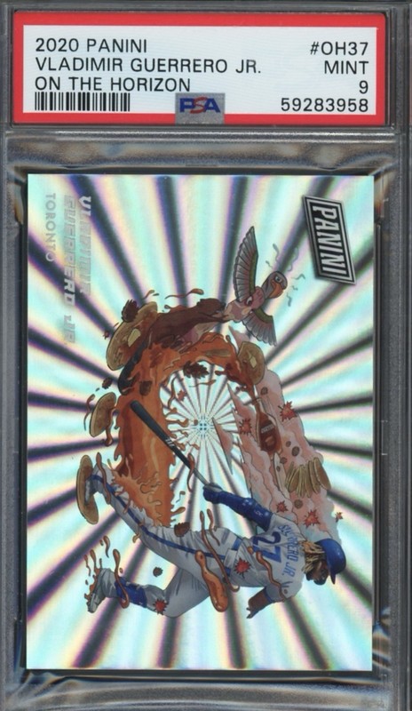 2020 Panini Vladimir Guerrero Jr On The Horizon #OH37 Blue Jays Mint PSA 9