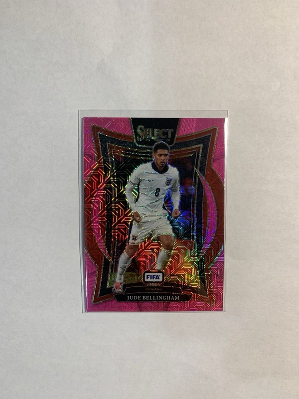 2024-25 Panini Select FIFA Jude Bellingham Terrace Pink Mojo Prizm /299 #67