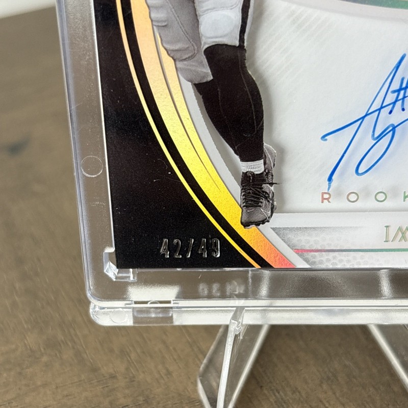 2025 Panini Immaculate Collection - Immaculate Rookie Auto Ashton Jeanty /49 view 2