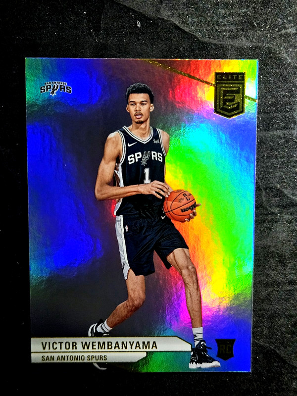 2023-24 Panini Donruss Elite RC Victor Wembanyama #231 Rookie Silver Holofoil 💥