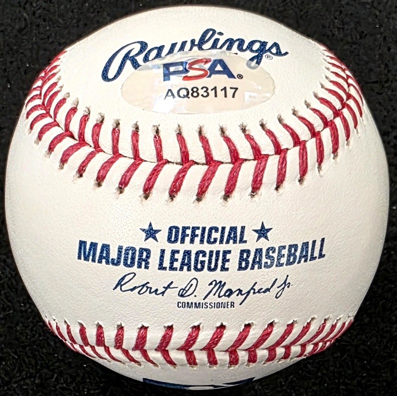 Munetaka Murakami signed Official Major League Baseball autograph ~ PSA DNA view 2