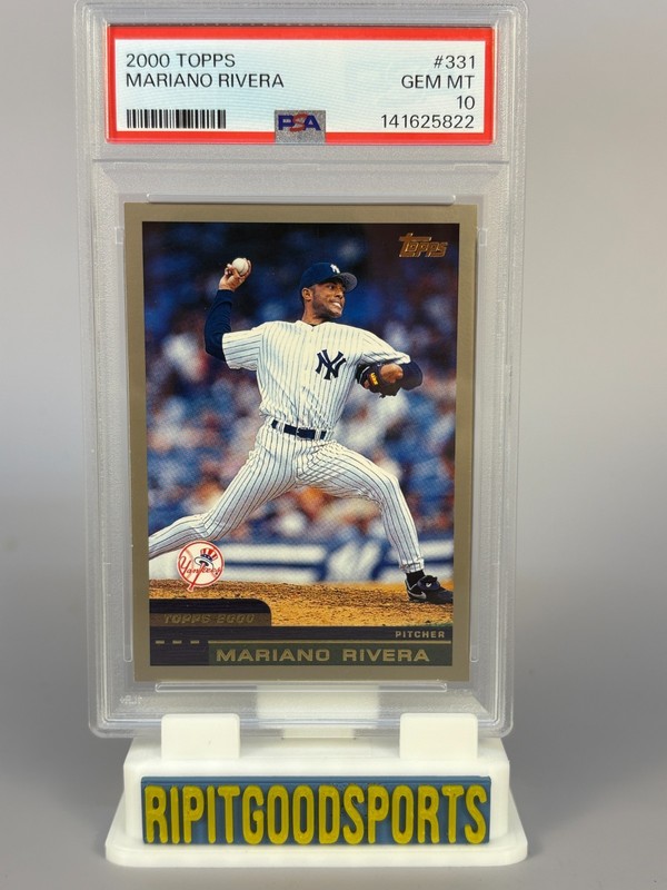 Mariano Rivera 2000 Topps #331 PSA 10 Gem MT Yankees HOF