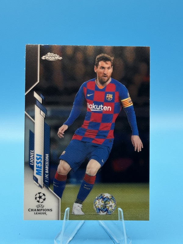 2019-20 Topps Chrome UEFA Champions League #1 Lionel Messi
