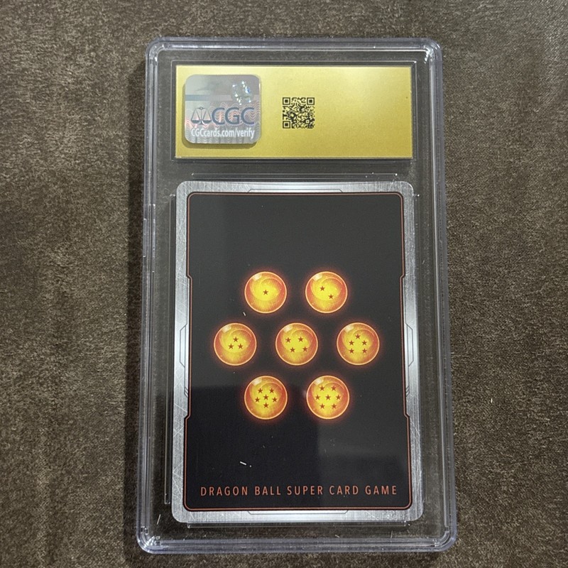 Dragon Ball Super Fusion World fb04- 114 Graded Card, Trunks Alternate ArtPSA 10 view 2