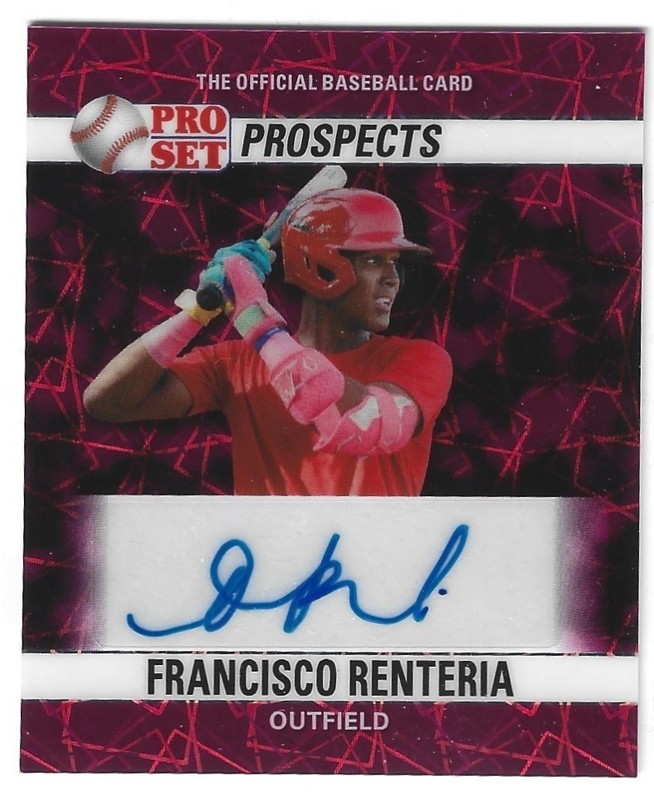 2026 Leaf Pro Set Metal Francisco Renteria Mini Auto 90AM-FR1 Laser 1/1