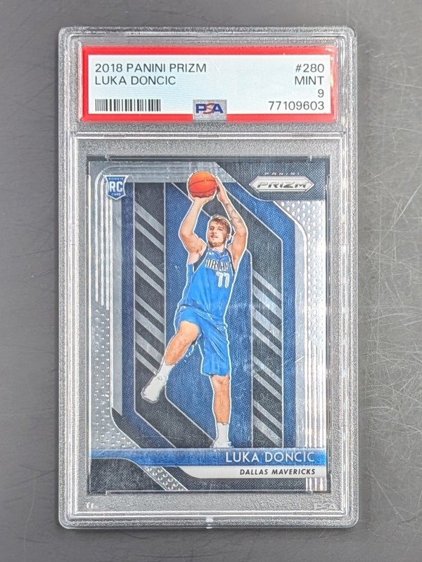 2018-19 Panini Prizm Luka Dončić #280 PSA 9 RC