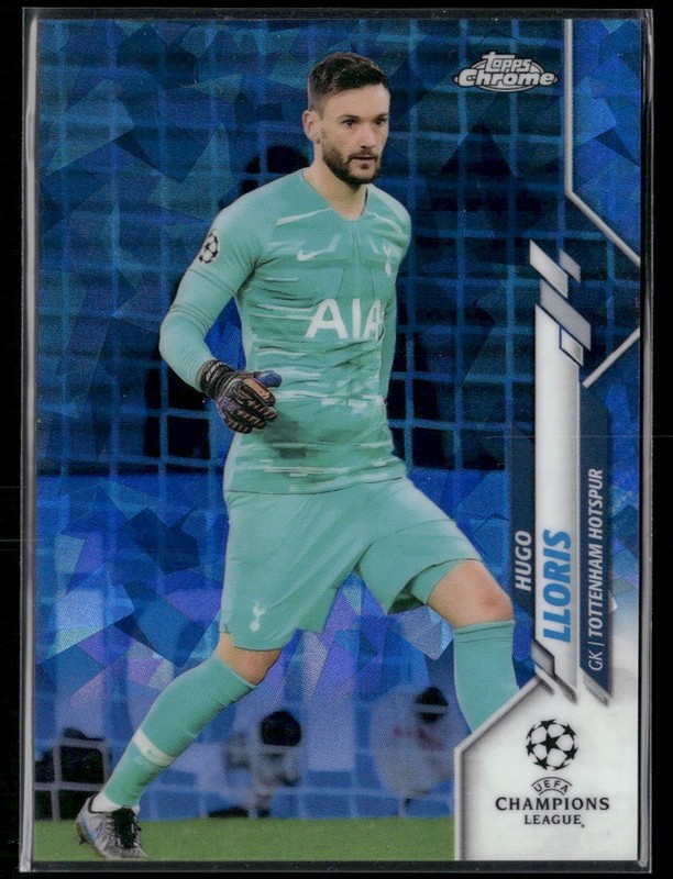 2019-20 Topps Chrome Sapphire Edition UEFA Champions League #82 Hugo Lloris