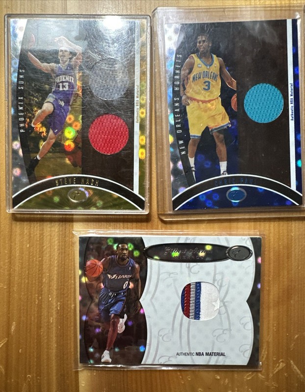 30 Card NBA Lot with Autos Patch’s and Numbered Steve Nash Chris Paul And More